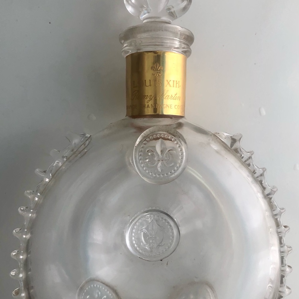 EMPTY BOTTLE Louis XIII 13 Remy Martin Grande Champagne Cognac , NO BOX